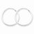 Sterling Silver 1.3mm Hoop Earrings