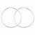 Sterling Silver 1.3mm Hoop Earrings