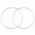 Sterling Silver 1.3mm Hoop Earrings