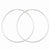 Sterling Silver 1.3mm Hoop Earrings