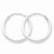 Sterling Silver 2mm Hoop Earrings