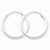 Sterling Silver 2mm Hoop Earrings