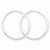 Sterling Silver 2mm Hoop Earrings
