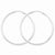 Sterling Silver 2mm Hoop Earrings