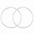 Sterling Silver 2mm Hoop Earrings