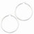 Sterling Silver 5mm Polished Hoop Earrings