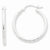 Sterling Silver 25mm Hoop Earrings