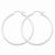 Sterling Silver 35mm Hoop Earrings