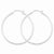 Sterling Silver 40mm Hoop Earrings