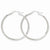 Sterling Silver 40mm Hoops Earrings