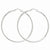 Sterling Silver 70mm Hoops Earrings