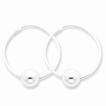 Sterling Silver Hoop Earrings