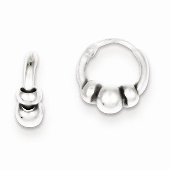 Sterling Silver Hoop Earrings
