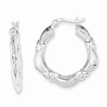 Sterling Silver Hoop Earrings