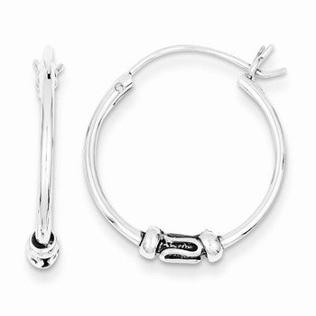 Sterling Silver Hoop Earrings