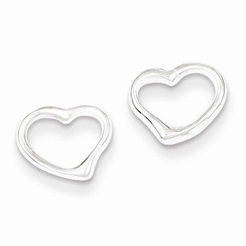 Sterling Silver Heart Earrings