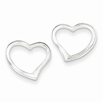 Sterling Silver Heart Earrings