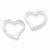 Sterling Silver Heart Earrings