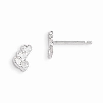 Sterling Silver Heart Earrings