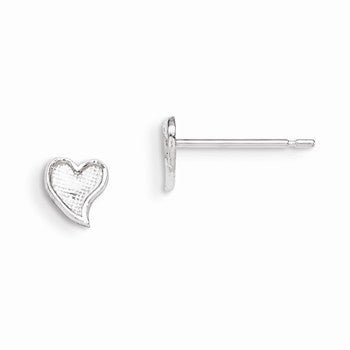 Sterling Silver Heart Earrings