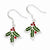 Sterling Silver Enameled Earrings