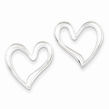 Sterling Silver Heart Earrings
