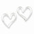 Sterling Silver Heart Earrings