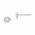 Sterling Silver Star Moon Mini Earrings