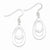 Sterling Silver Fancy Dangle Earrings