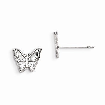 Sterling Silver Butterfly Earrings