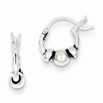 Sterling Silver Hoop Earrings