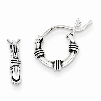 Sterling Silver Hoop Earrings