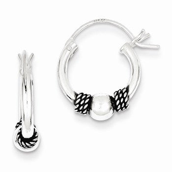 Sterling Silver Hoop Earrings