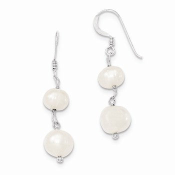Sterling Silver Freshwater Cultured Pearl Earrings