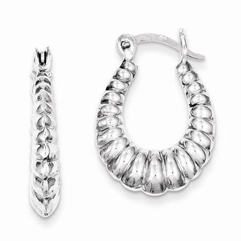 Sterling Silver Hoop Earrings