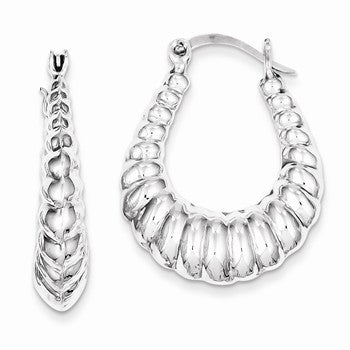 Sterling Silver Classic Hoop Earrings