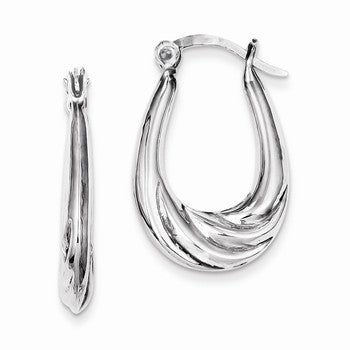 Sterling Silver Classic Hoop Earrings