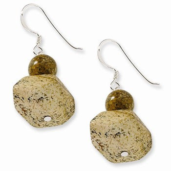 Sterling Silver Picture  Earrings