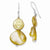 Sterling Silver Yellow Mother of Pearl Freshwater CulturedPearl Earrings