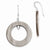Sterling Silver Grey Mother of Pearl Earrings