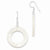 Sterling Silver White Mother of Pearl Earrings