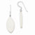 Sterling Silver White Mother of Pearl Earrings