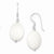 Sterling Silver White Mother of Pearl Earrings