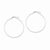Sterling Silver 40mm Hoop Earrings