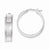 Sterling Silver 25mm Hoop Earrings