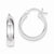 Sterling Silver 4.75mm Hoop Earrings