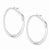 Sterling Silver Polished Hoop Earrings