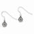 Sterling Silver Antiqued Dangle Earrings