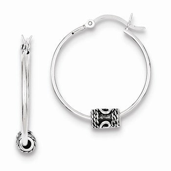 Sterling Silver Hoop Earrings