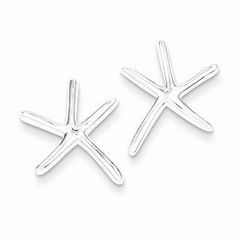 Sterling Silver Starfish Post Earrings